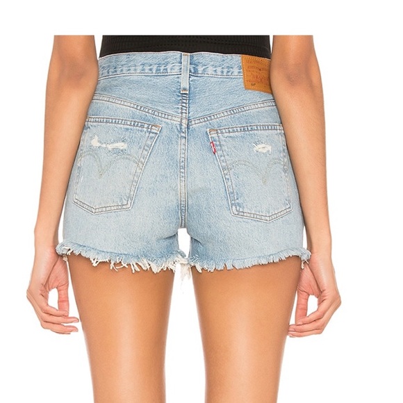 Levi’s 501 High Rise Shorts - Picture 4 of 5